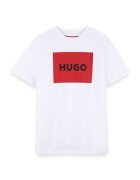 HUGO Тишърт G00572 D Бял Regular Fit