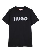 HUGO Тишърт G01016 D Черен Regular Fit