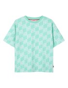 HUGO Тишърт G01022 D Зелен Loose Fit