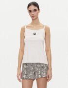 HUGO топ Rib_Vest 50540056 Екрю Regular Fit