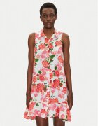 Iconique Рокля тип риза IC25-044 Бял Regular Fit