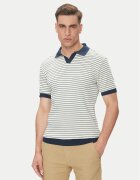 Indicode Тениска с яка и копчета Toxi 41-130 Regular Fit