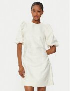 IVY OAK Коктейлна рокля Nissa IO117654 Екрю Slim Fit