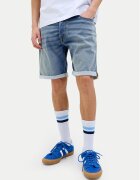 Jack & Jones Дънкови шорти Rick 12269603 Син Regular Fit