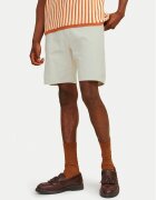 Jack & Jones Дънкови шорти Tony 12249043 Екрю Loose Fit