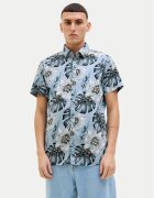 Jack & Jones Риза Hawaii 12269137 Светлосиньо Comfort Fit