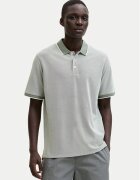 Jack & Jones Тениска с яка и копчета Blualves 12274681 Regular Fit