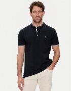 Jack & Jones Тениска с яка и копчета Paulos 12199711 Slim Fit