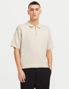Jack & Jones Тениска с яка и копчета Troy 12269617 Relaxed Fit