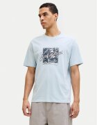 Jack & Jones Тишърт Honolulu 12288088 Светлосиньо Regular Fit