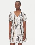JdY Лятна рокля Troya 15350739 Екрю Regular Fit