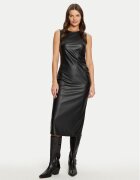 JdY Рокля от имитация на кожа Soya 15336927 Slim Fit
