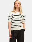 JJXX Пуловер Layla 12254368 Екрю Regular Fit