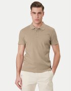 Joop! Тениска с яка и копчета Roni 10100056 30100501 Екрю Regular Fit