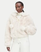 Juicy Couture Кожено палто JCXIJ126509 Regular Fit