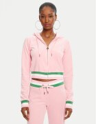 Juicy Couture Суитшърт Velour Crop JCWAS225351 Regular Fit