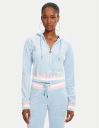 Juicy Couture Суитшърт Velour Crop JCWAS225351 Regular Fit