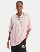 Juicy Couture Тениска с яка и копчета Juicy Football JCSCT126407 Oversize