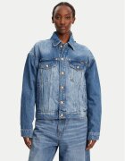 JUST CAVALLI Дънково яке 78PAS4O3 Regular Fit
