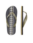 Kappa Джапанки 371G1LW Green Military - Black - White Цветен