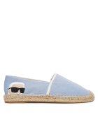 Karl Lagerfeld Еспадрили Kamini KL80111G Светлосиньо