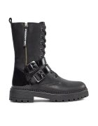 KARL LAGERFELD KIDS Боти Z19112 S Черен