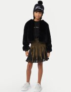 KARL LAGERFELD KIDS Ежедневна рокля Z30189 D Черен Regular Fit