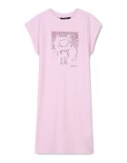 KARL LAGERFELD KIDS Ежедневна рокля Z30456 M Розов Regular Fit