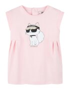KARL LAGERFELD KIDS Ежедневна рокля Z30510 M Розов Regular Fit
