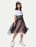 KARL LAGERFELD KIDS Ежедневна рокля Z31140 D Розов Regular Fit