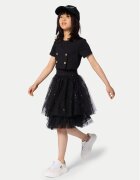 KARL LAGERFELD KIDS Ежедневна рокля Z31142 D Черен Regular Fit