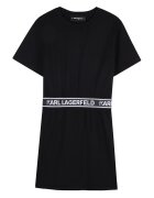 KARL LAGERFELD KIDS Ежедневна рокля Z31152 S Черен Regular Fit