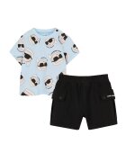 KARL LAGERFELD KIDS Комплект тишърт и панталонки Z31070 S Цветен Regular Fit