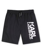KARL LAGERFELD KIDS Плувни шорти Z31079 D Черен Regular Fit