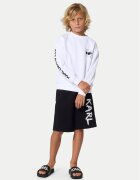 KARL LAGERFELD KIDS Спортни шорти Z31082 S Черен Loose Fit