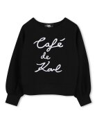 KARL LAGERFELD KIDS Суитшърт Z30473 S Черен Regular Fit