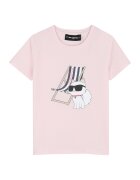 KARL LAGERFELD KIDS Тишърт Z31157 D Розов Regular Fit