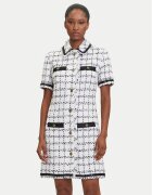 Karl Lagerfeld Плетена рокля A3W13031 Екрю Regular Fit