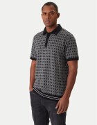 Karl Lagerfeld Тениска с яка и копчета 745006 561202 Regular Fit