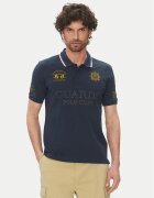 La Martina Тениска с яка и копчета Achille MAPG30 PK097 Regular Fit