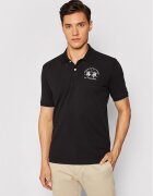 La Martina Тениска с яка и копчета CCMP01 PK001 Regular Fit