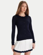 Lacoste Кардиган AF4141 Екрю Slim Fit