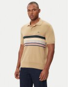 Lacoste Тениска с яка и копчета AH5200 Regular Fit