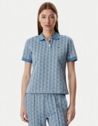 Lacoste Тениска с яка и копчета DF3364 Slim Fit