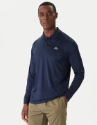 Lacoste Тениска с яка и копчета DH2615 Regular Fit