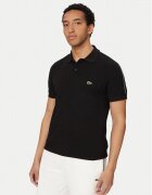 Lacoste Тениска с яка и копчета PH0897 Екрю Regular Fit