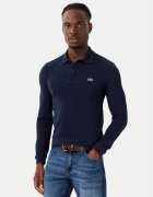 Lacoste Тениска с яка и копчета PH4013 Regular Fit