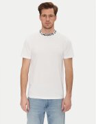 Lacoste Тишърт TH9582 Бял Regular Fit