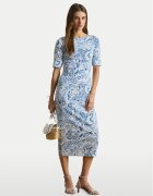 Lauren Ralph Lauren Ежедневна рокля 200B22023001 Slim Fit