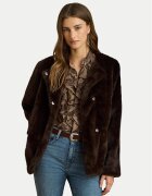 Lauren Ralph Lauren Кожено палто 297P04117002 Regular Fit